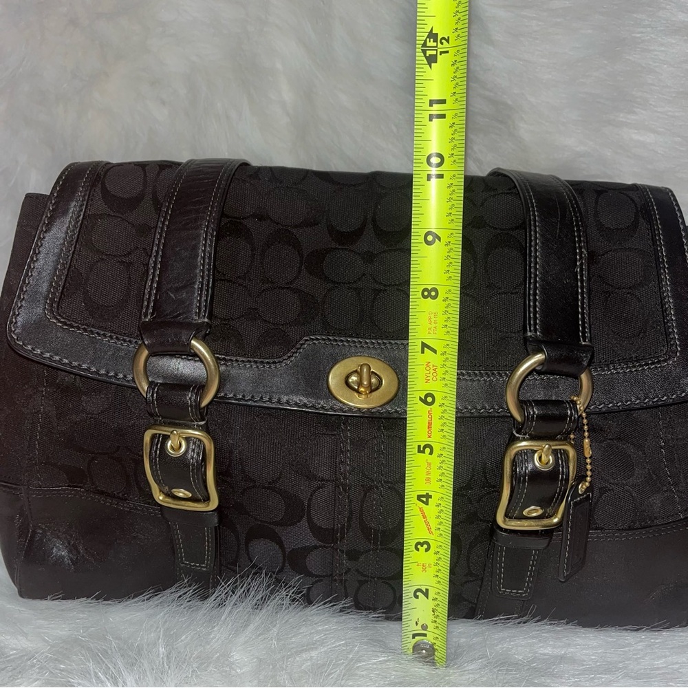 Coach Vintage Satchel With Gold Hardware - Picture 7 of 10
